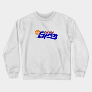 Vintage Chicago Express Basketball Crewneck Sweatshirt